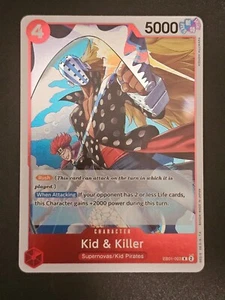 One Piece TCG - Kid & Killer EB01-003 - Picture 1 of 3