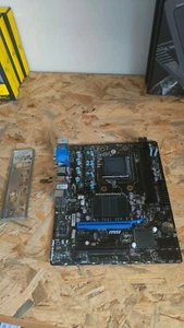 MSI 760GM-P23 (FX) mit CPU Kühler und I/O Shield Teilen - Bild 1 von 8