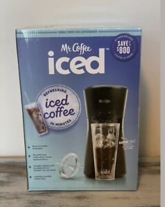 ⭐️SHIPS TODAY⭐️ Mr Coffee Iced Coffee Maker w/ Reusable Tumbler & Filter - Black