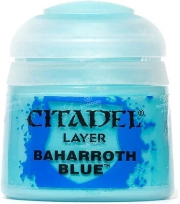 GAMES WORKSHOP Citadel Colori Warhammer 40.000 Age Of Sigmar Layer 22-79 Baharroth Blue