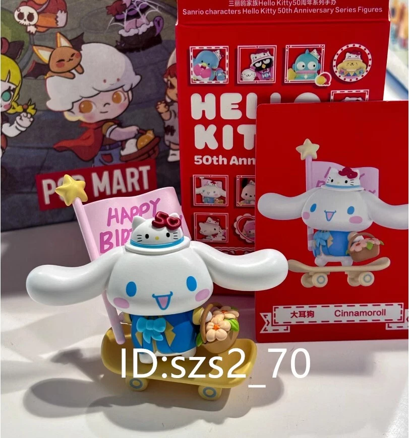 Cinnamoroll - Auténtico POP MART Hello Kitty 50 Aniversario Mini Figura Juguete  Foto 1 de 1