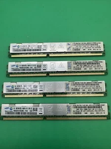 SAMSUNG IBM 32GB(4x8GB) 2Rx4 PC3-10600R SERVER Only ECC REG Ram M392B1K70CM0-CH9 - Picture 1 of 4