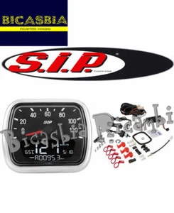 14896 - DIGITALER KILOMETERZÄHLER SIP 2.0 120 KM SCHWARZ VESPA 125 VN1T VN2T - Bild 1 von 1