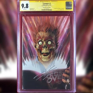 CROSSOVER #1 RAFAEL GRASSETTI VIRGIN VARIANT CGC 9.8 SS SIGNED BY DONNY CATES - Picture 1 of 1
