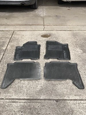 OEM All Weather Floor Mats Front  And2nd row Nissan Armada 2008-2015 - Image 1 of 4