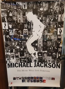 Michael Jackson Poster "His Music Will Live Forever" - Bild 1 von 11