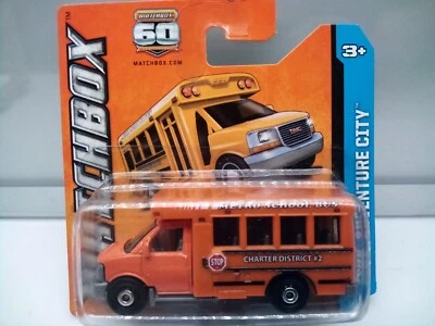 Matchbox Superfast / MB 768 - GMC School Bus - Orange - Model Vehicle x1 - Image 1 of 4