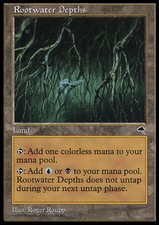 Magic the Gathering MTG Rootwater Depths (323) Tempest   NM