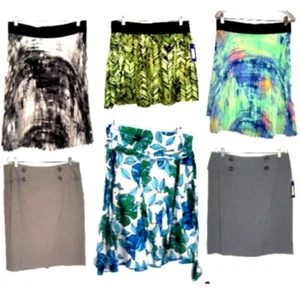Apt. 9 Knee Length Skirts Paints Floral Print A-Line Skirts Sz S-XL NWT$30-$44 - Picture 1 of 37