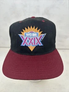 VINTAGE Deadstock Super Bowl XXIX Team NFL Druckknopflasche Mütze Einheitsgröße SCHNELLER VERSAND - Bild 1 von 8