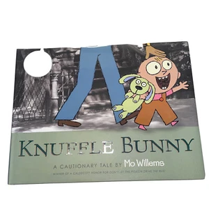 Knuffle Bunny A Cautionary Tale SIGNED 1st Edition by Mo Willems (A1) - Picture 1 of 4
