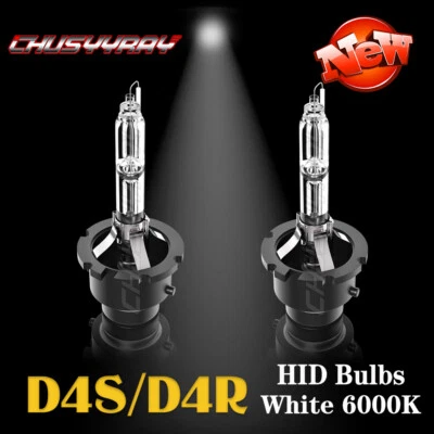 2x HID Xenon Headlight Bulbs For Lexus GS350 Low High Beam 2013 2014 2015 6000K - Image 1 of 4