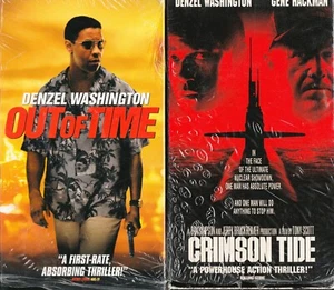 Denzel Washington: Crimson Tide, Out of Time (VHS) - Picture 1 of 1