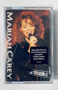 Mariah Carey MTV Unplugged Cassette Tape SEALED Hype Sticker I'll Be There NOS - Picture 1 of 4