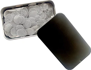 Ruilida Stainless Steel Pipe Screens 3/4 Inch 200Pcs Premium Thick,0.75" Pipe Sc - Picture 1 of 12