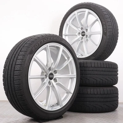 Winterräder 19 Zoll Audi RS4 B9 RS5 8W F5 Original Alu-Felgen 235/40R19 8-8,5mm - Bild 1 von 4