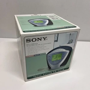 Sony Dream Machine ICF-CD843V AM/FM 4-Band Radio CD Player Alarm NEW In Box - Picture 1 of 8