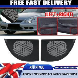 For Mercedes Benz C Class W203 Coupe/CLC Left + Right Hand Door Speaker Cover - - Picture 1 of 12