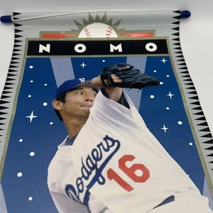 LA DODGERS 40th Anniversary Vinyl Banner 1958-1998 Hideo Nomo Game Day RARE - Bild 1 von 11