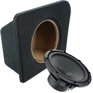 25cm Subwoofer Hertz Cento CS250 S4 + Bass Gehäuse für Skoda Suberb 2 Limousine - Bild 1 von 8