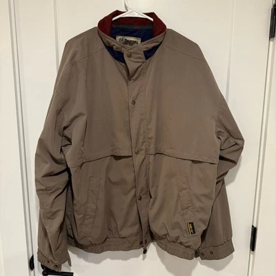 Vintage Gore-Tex Waterproof Jacket. Full Zip, windbreaker, Golf. XL Outdoors. - Image 1 of 4