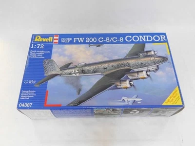 1/72 Revell WWII German Focke Wulf FW 200 C-5/C-8 CONDOR Plastic Model Kit 04387 - Image 1 of 2