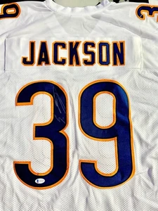 Eddie Jackson Signed Jersey Chicago Bears Safety Beckett Certified - Picture 1 of 1
