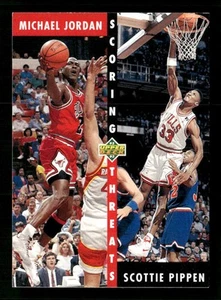 1992-93 Upper Deck #62 Michael Jordan / Scottie Pippen - Picture 1 of 2