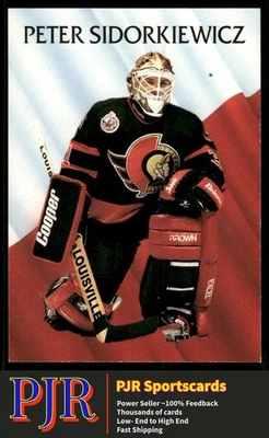 Peter Sidorkiewicz 1992-93 Parkhurst #450 Ottawa Senators - Image 1 of 2