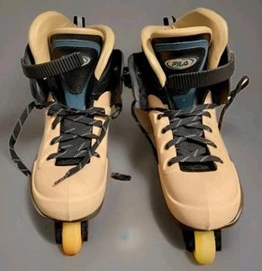 Vintage FILA Urban Style Aggressive Inline Skates Tan Teal Black Größe 10,5 - Bild 1 von 22