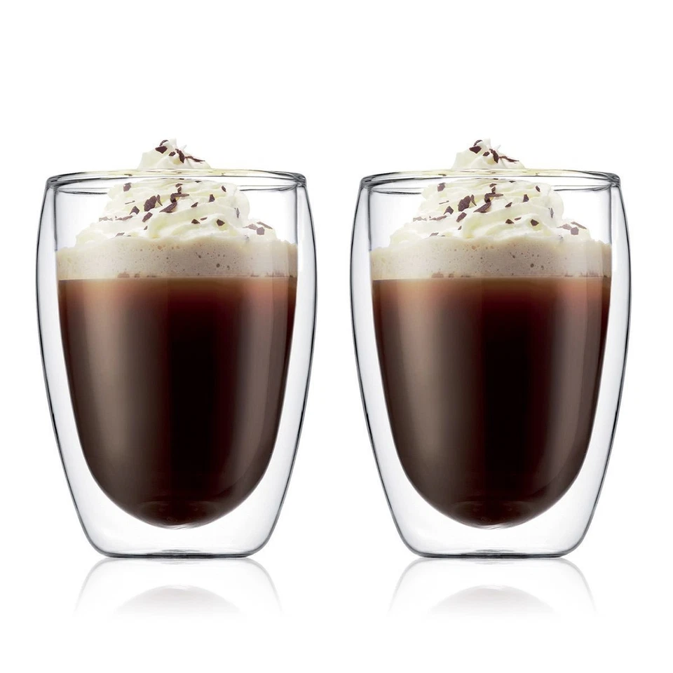 Bodum Pavina Glass Double-Wall Glasses , Set of 2 - Image 1 of 1