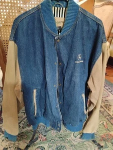 Vintage Turning Point John Deere Jeansjacke blau Gr. L - Bild 1 von 7