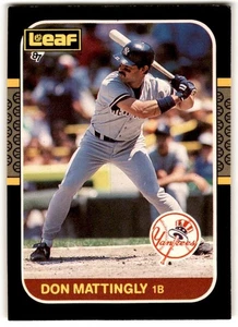 Don Mattingly 1987 Leaf #150 New York Yankees - Picture 1 of 2