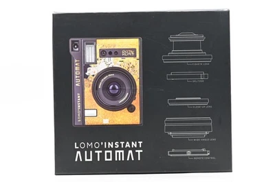Lomo’Instant Automat & Lenses Set Klimt Gold Leaf Edition *New Sealed #ISS - Image 1 of 4