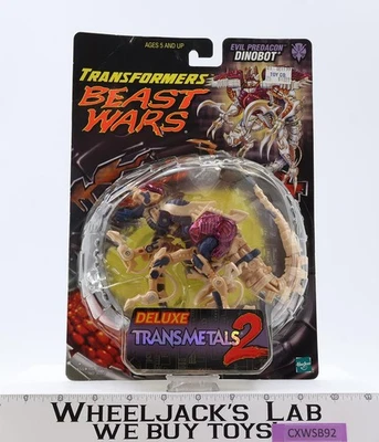 Dinobot Transformers Beast Wars Transmetals 2 1998 Hasbro NUEVO SELLADO Foto 1 de 4