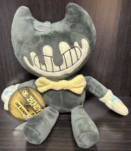 Ink Bendy Plush 10" Phatmojo Soft Gray Yellow SillyVision Brand New With Tag - Picture 1 of 5