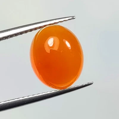 4.41 Ct  Natural Orange Onyx Oval Cab - 8365 - Image 1 of 2