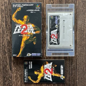 Nintendo Super Famicom Super Power League 2 Béisbol Completo CIB JP | VENDEDOR DE EE. UU. - Imagen 1 de 12