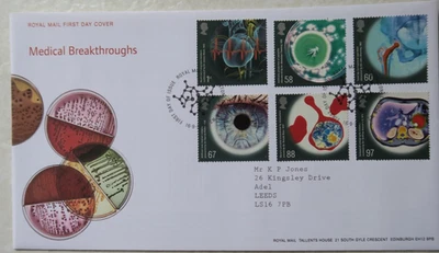 2010 SUPERB ROYAL MAIL FDC - MEDICAL BREAKTHROUGHS STAMPS - PADDINGTON LONDON W2 - Image 1 of 2