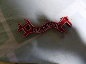 antiker Blackhawk Farmgerät Ausschnittschlüssel, lackiert - Bild 1 von 11