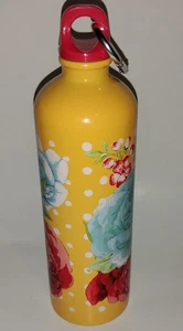 The Pioneer Woman Stainless Steel Water Bottle Yellow Blue Red Floral 25 oz - Picture 1 of 9