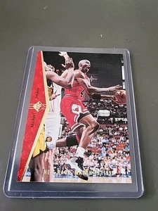 MICHAEL JORDAN NBA CARD UPPER DECK SP RED 1994-95 He's back # MJ1 CHICAGO BULLS - Bild 1 von 6