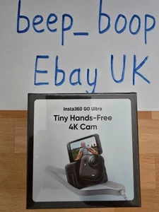 Insta360 GO Ultra Action Camera Standard Bundle Black - NEW & SEALED - SEE VIDEO - Picture 1 of 7