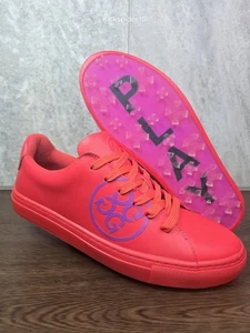 G/Fore Gfore Durf Disruptor wasserdichte Damen-Leder-Golfschuhe Größe 9 rot - Bild 1 von 9