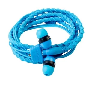 Bracelet wraps casque intra-auriculaire bleu avec micro - Photo 1/1