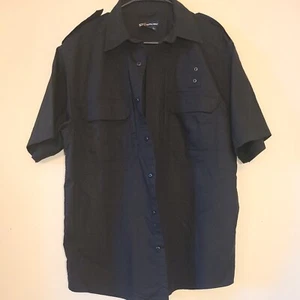 5.11 Tactical Series Shirt Short Sleeve black size large vented - Picture 1 of 4