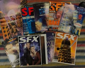 DOCTOR WHO McGann Eccleston SFX Zeitschriften + Radio Times Specials und Poster - Bild 1 von 15