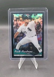 2024 Topps Archives lámina negra Nick Nastrini novato #218 Chicago White Sox - Imagen 1 de 2
