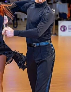 Męskie łacińskie body treningowe turniej latynoski taniec - Zdjęcie 1 z 2