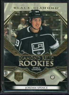 2022-23 Black Diamond Relic Rookies #BDRJO Jordan Spence 36/99 - Image 1 of 2